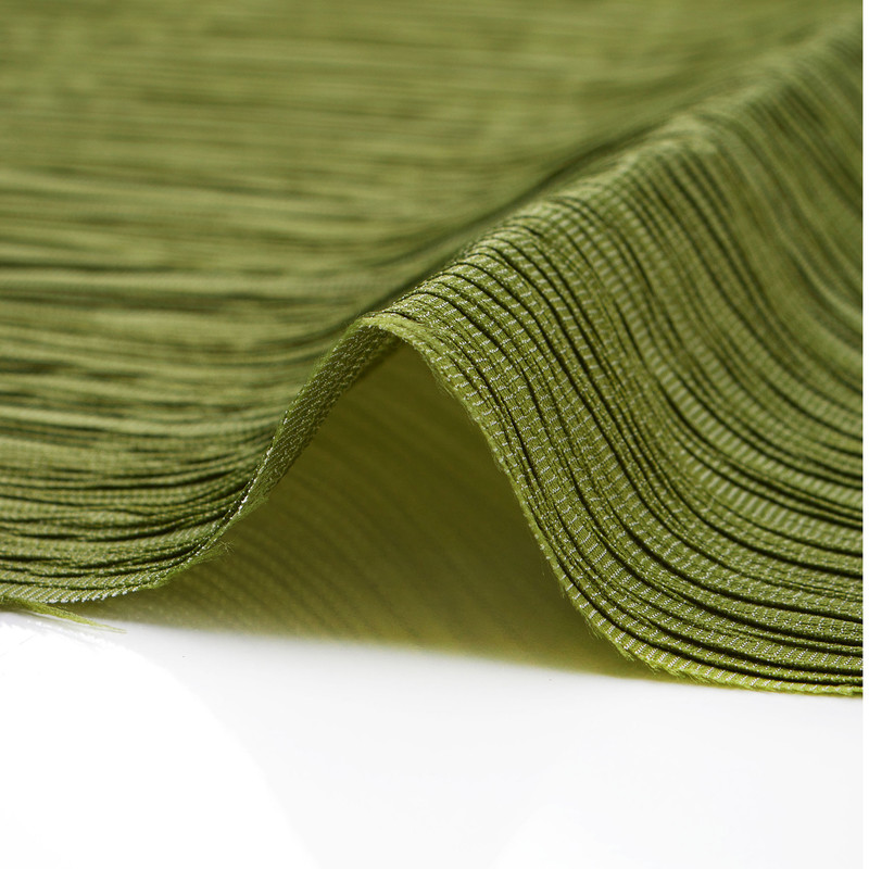 پارچه مانتو مدل ژاکارد پلیسه موجی 020427