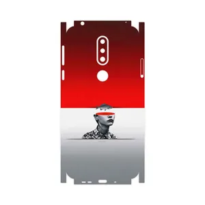 MAHOOT Collage of surreal Portrait of Women 1-FullSkin Cover Sticker for Nokia 7.1