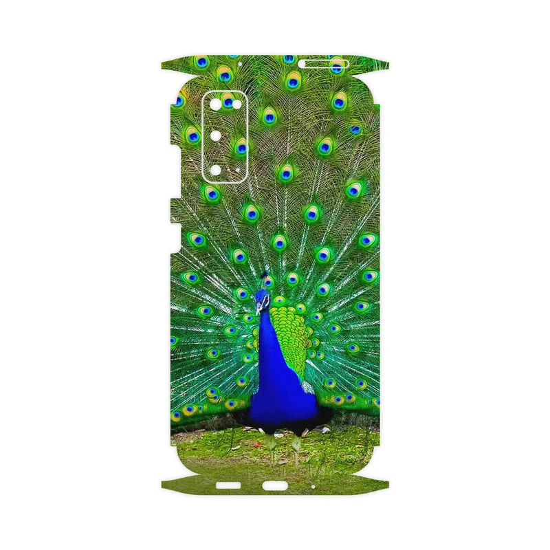 برچسب پوششی ماهوت مدل Peacock-FullSkin مناسب برای گوشی موبایل سامسونگ Galaxy S20