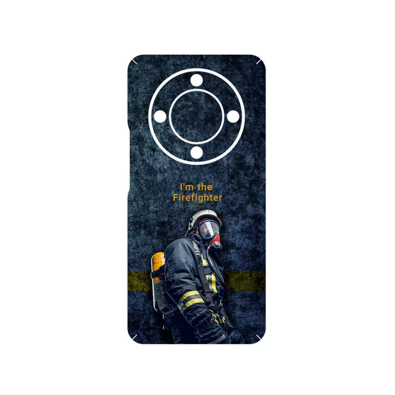 برچسب پوششی ماهوت مدل Firefighter مناسب برای گوشی موبایل آنر X9b