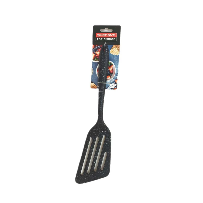کفگیر شنگیا مدل سیلیکونی شیاردار کد P5020
