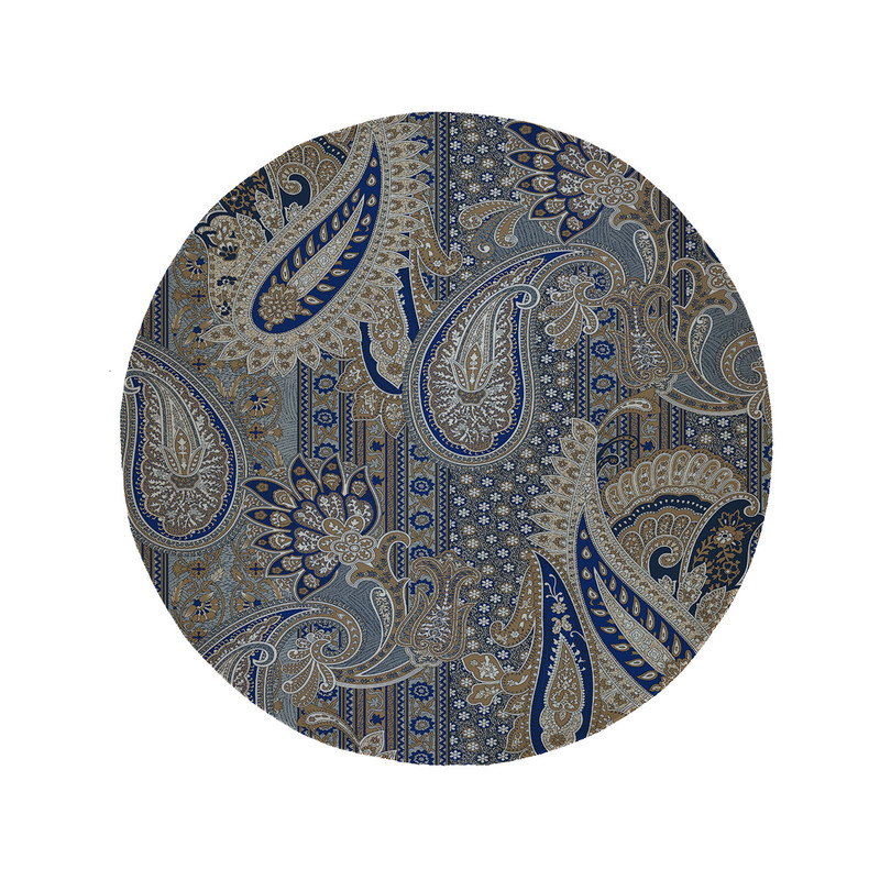 پادری مدل دایره طرح جقه کد 6119 سایز 90 × 90 سانتی متر 