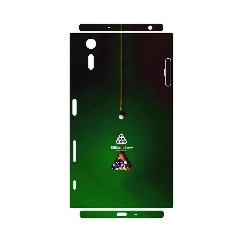 برچسب پوششی ماهوت مدل Pool Billiards Pro-FullSkin مناسب برای گوشی موبایل سونی Xperia XZ