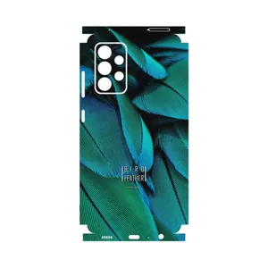 MAHOOT Green Feather-FullSkin Cover Sticker for Samsung Galaxy A52 4G