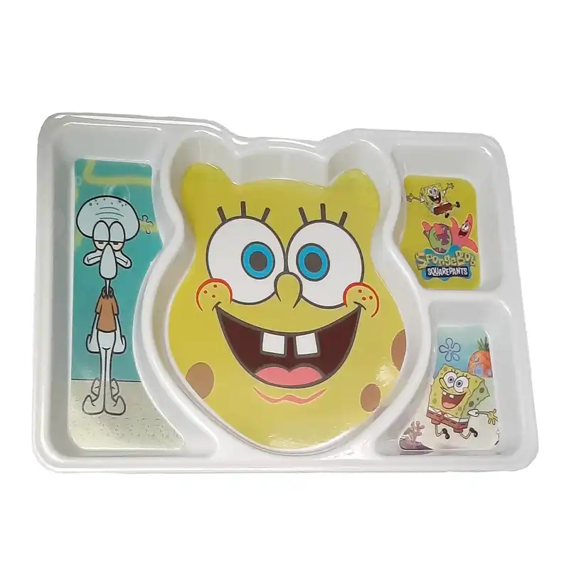 ظرف غذای کودک طرح باب اسفنجی مدل 1400