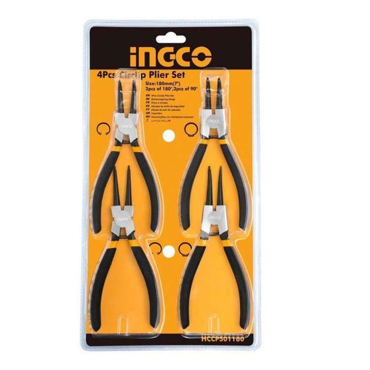 مجموعه 4 عددی انبر خار باز کن و خار جمع کن اینکو مدل HCCPS 01180