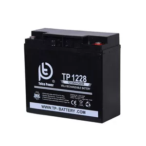 باتری خورشیدی تلکو پاور مدل TP 12-28 ظرفیت 28 آمپر ساعت