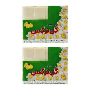 صابون لباسشویی گل نرگس مدل Lim حجم 560 گرم بسته 2 عددی