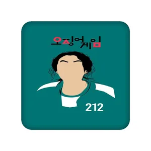 زیر لیوانی مدل Squid Game کد 2256