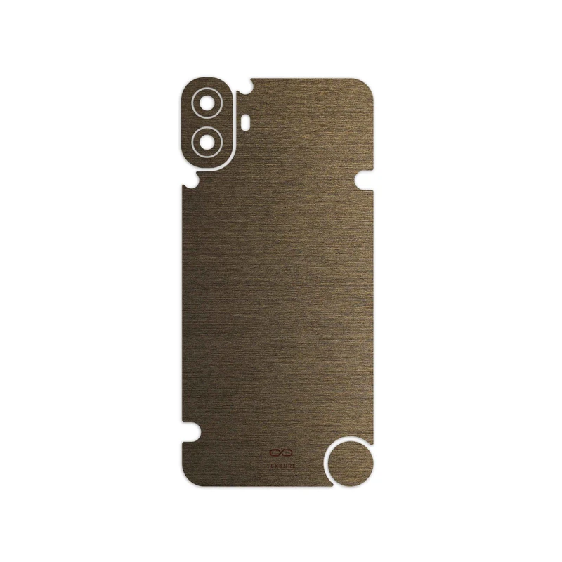 برچسب پوششی ماهوت مدل Brushed Bronze مناسب برای گوشی موبایل ناتینگ CMF Phone 1