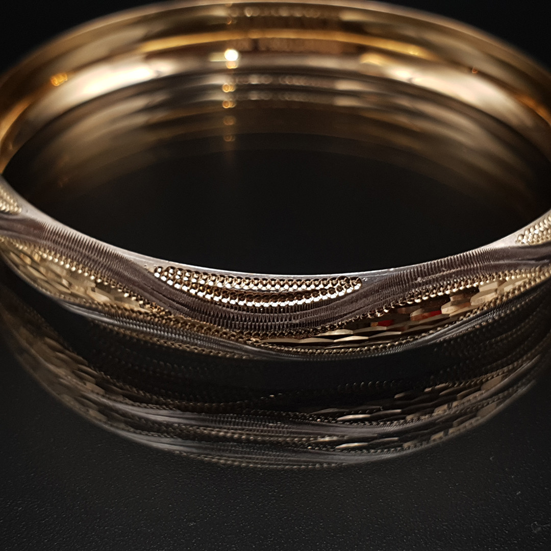 النگو طلا 18 عیار زنانه مدل 1EL1837