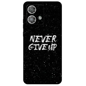Megafone Never give up 1871 Cover For Motorola Moto Edge 40 Neo