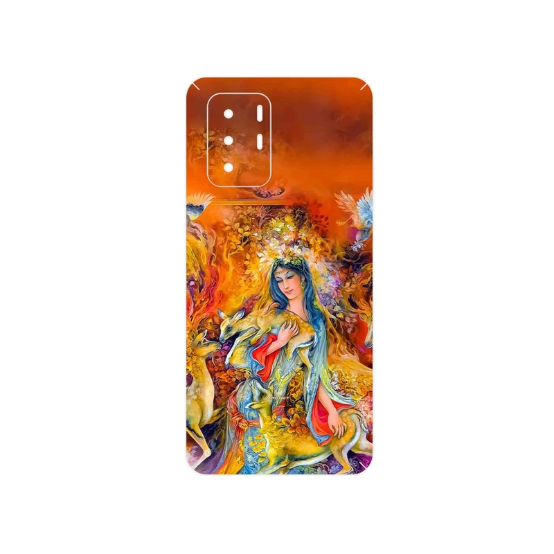 برچسب پوششی ماهوت مدل Persian miniature 2 مناسب برای گوشی موبایل شیائومی Poco X3 GT 5G