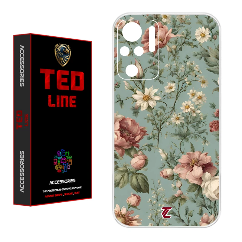 کاور تدلاین طرح گل کد 1152 مناسب برای گوشی موبایل شیائومی Redmi Note 10 4G / Note 10S / Poco M5S