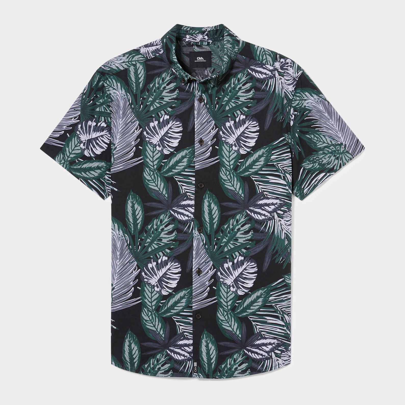 پیراهن آستین کوتاه مردانه سی اند ای مدل هاوایی CA1 -  - 1