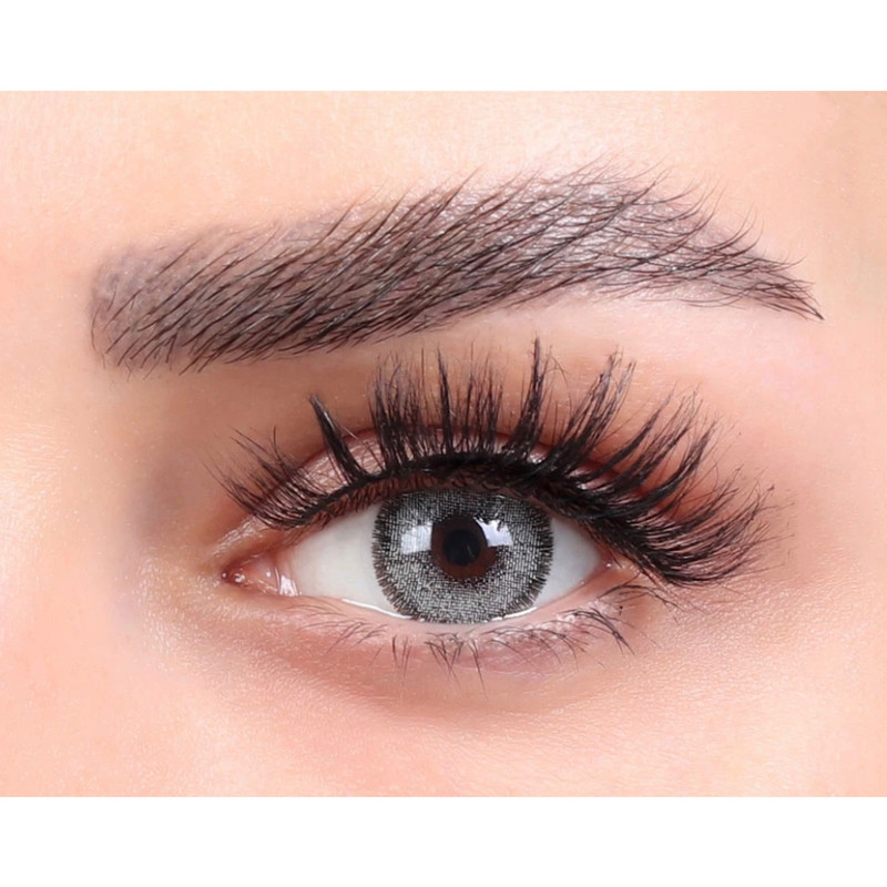 لنز چشم بیوتی شماره 8 مدل ACGA210 رنگ خاکستری روشن