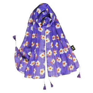 شال دخترانه مدل بابونه MA1113