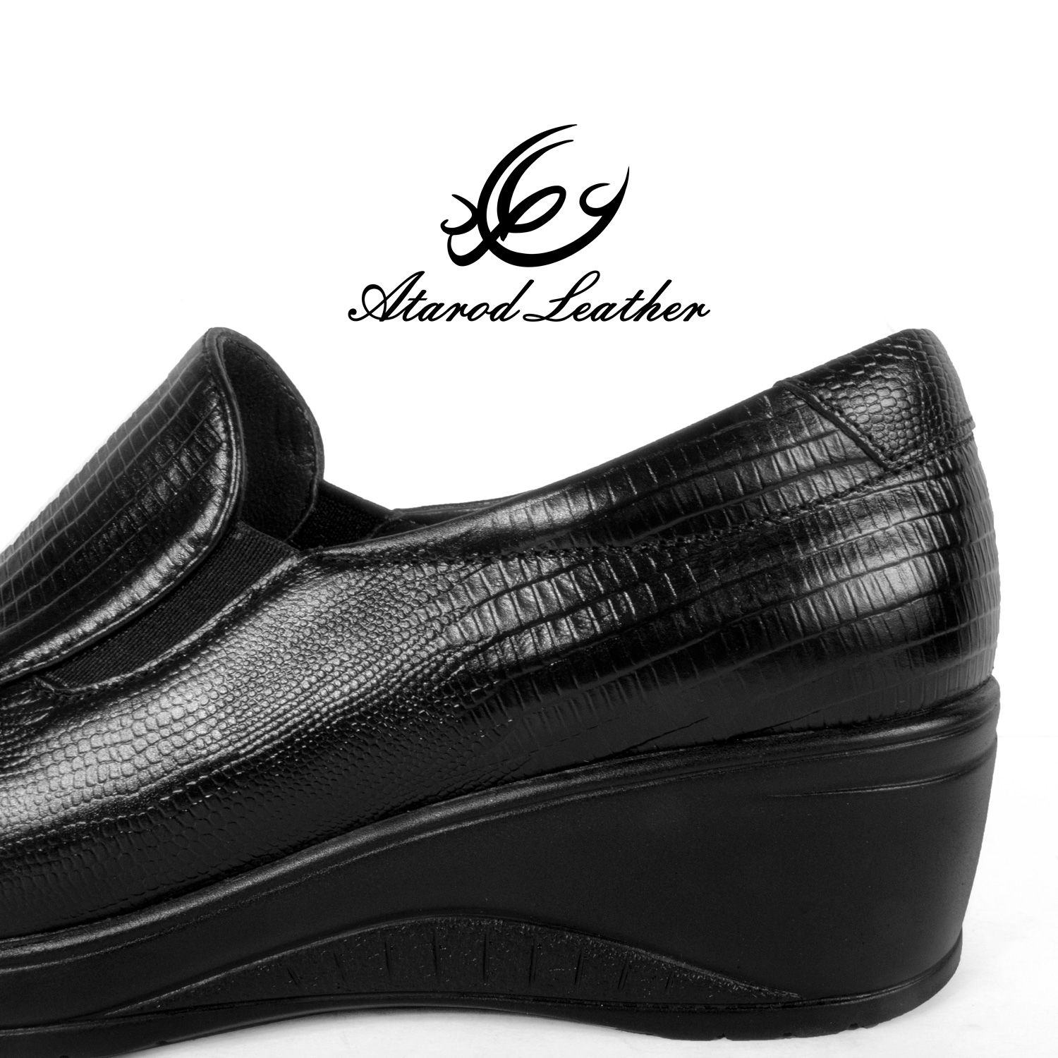 کفش روزمره زنانه چرم عطارد مدل چرم طبیعی کد SH187 -  - 8
