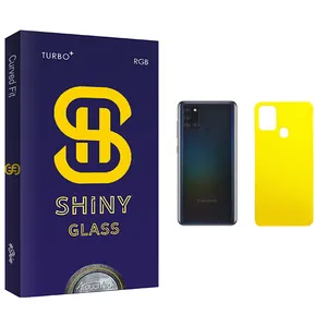 Atouchbo Shiny Glass Back Protector For Samsung سامسونگ Galaxy A21s
