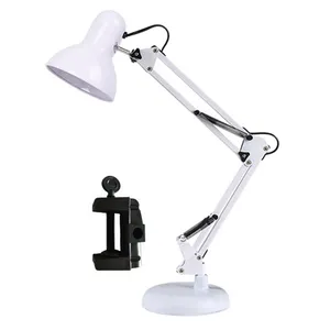 چراغ مطالعه مدل E27-DOUS به همراه گیره اتصال به لبه ی سطوح