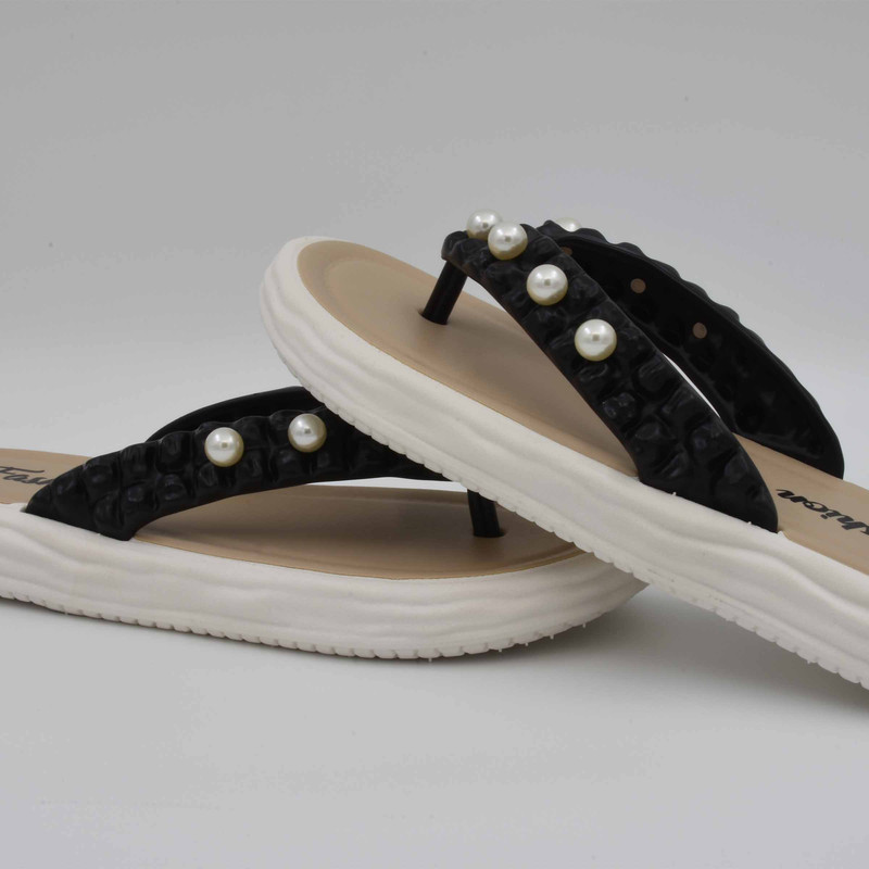 دمپایی لاانگشتی زنانه پاپا مدل آلما پلاس 07