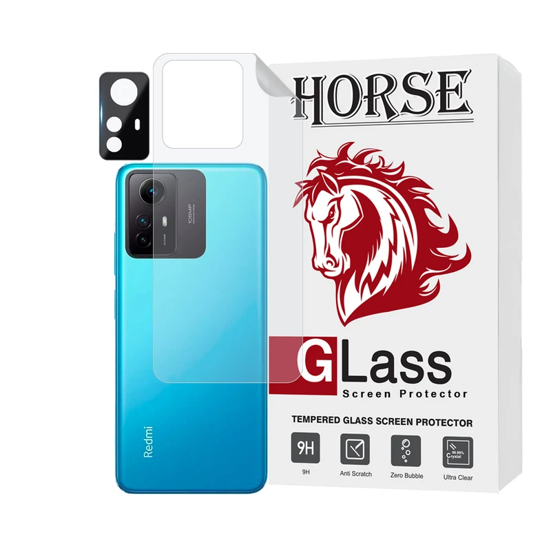 محافظ پشت گوشی هورس مدل MTBFULH مناسب برای گوشی موبایل شیائومی Redmi Note 12S به همراه محافظ لنز