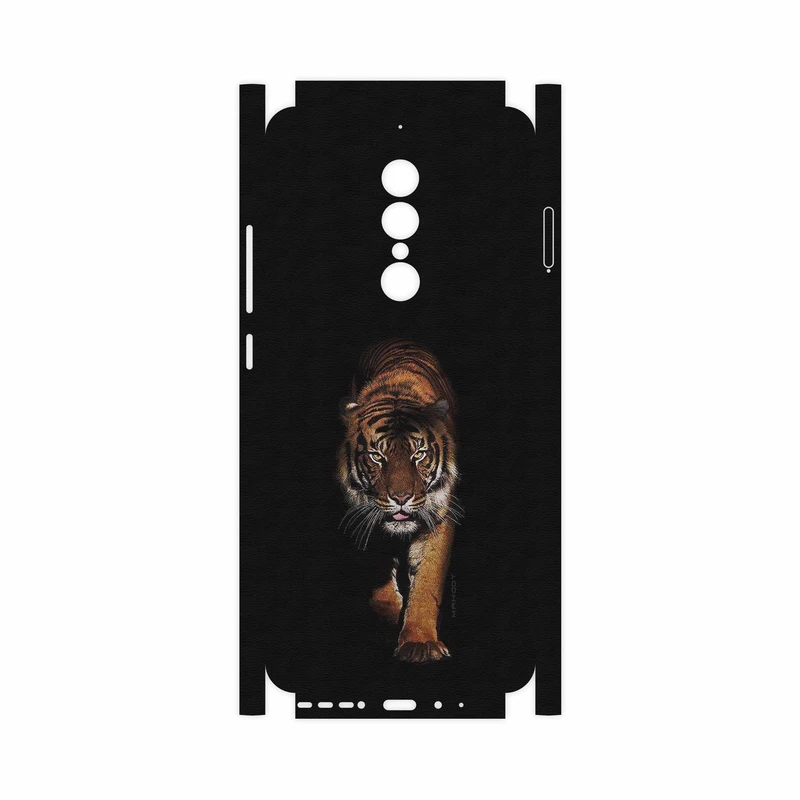 برچسب پوششی ماهوت مدل Wild Tiger-FullSkin مناسب برای گوشی موبایل جی ال ایکس Shahin