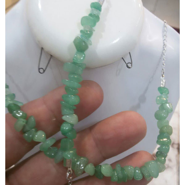 نیم ست زنانه مدل سنگ طبیعی آونتورین نیم ست زنانه مدل سنگ طبیعی آونتورین