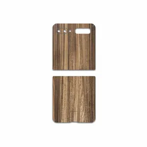 MAHOOT Light-Walnut-Wood Cover Sticker for Samsung Galaxy Z Flip