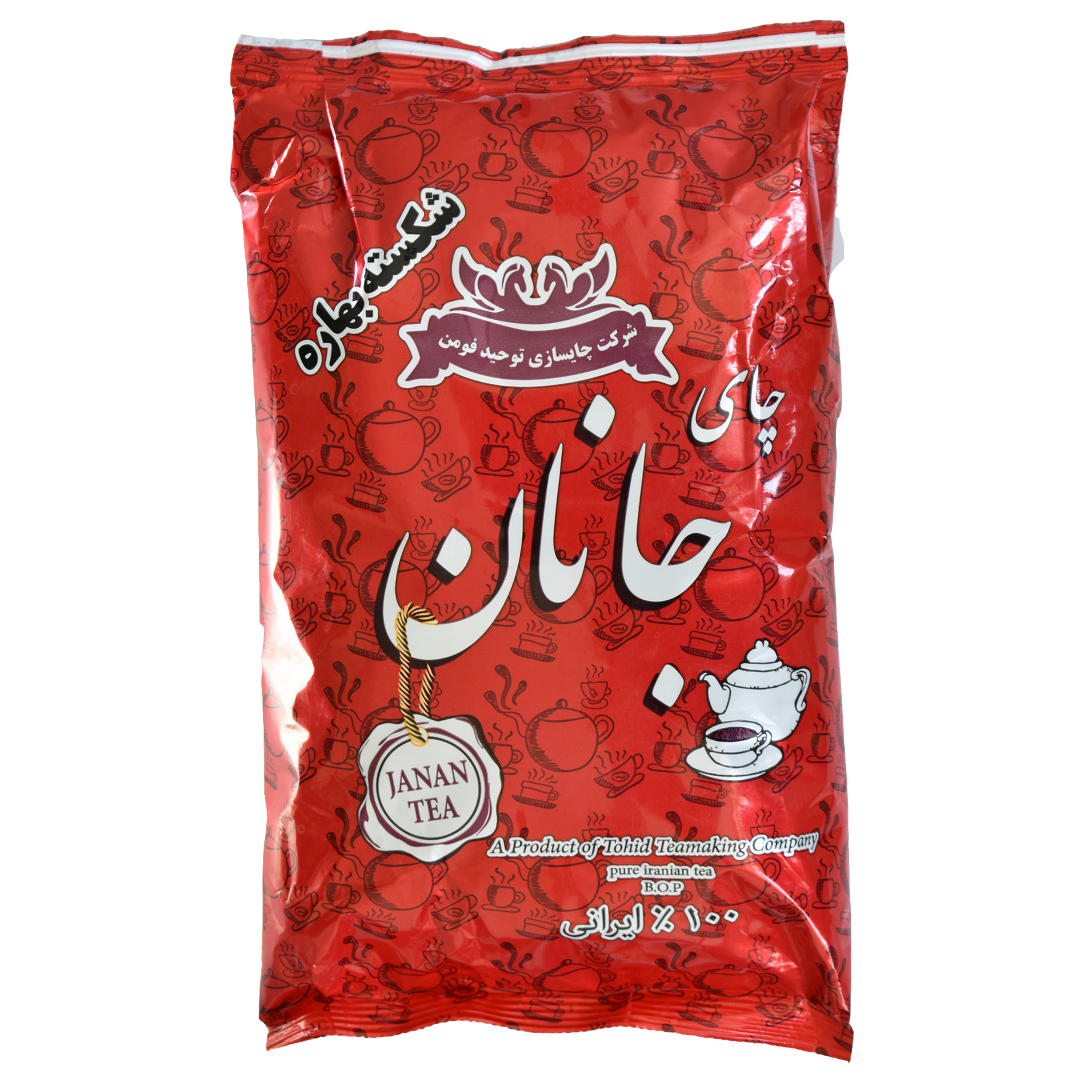 چای سیاه شکسته بهاره گیلانی جانان - 500 گرم