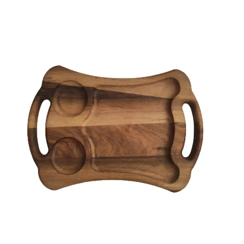 سینی چوبی مدل دوشات کد 2414