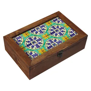 جعبه هدیه چوبی مدل EG48