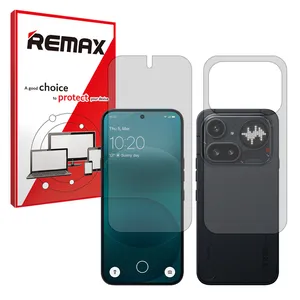 Remax Matte Screen Protector Full Screen Model Suitable for Nothing Phone 4a Pro Mobile Phone along with the back protector