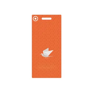 MAHOOT Minimalist origami bird Cover Sticker for Sony Xperia XZ1