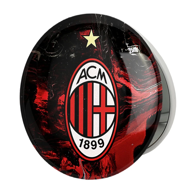 آینه جیبی خندالو طرح باشگاه آث میلان مدل تاشو کد 27253 