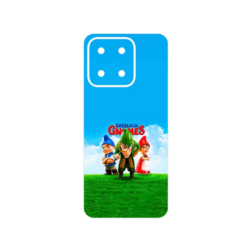 برچسب پوششی ماهوت مدل Sherlock Gnomes مناسب برای گوشی موبایل آنر X5b