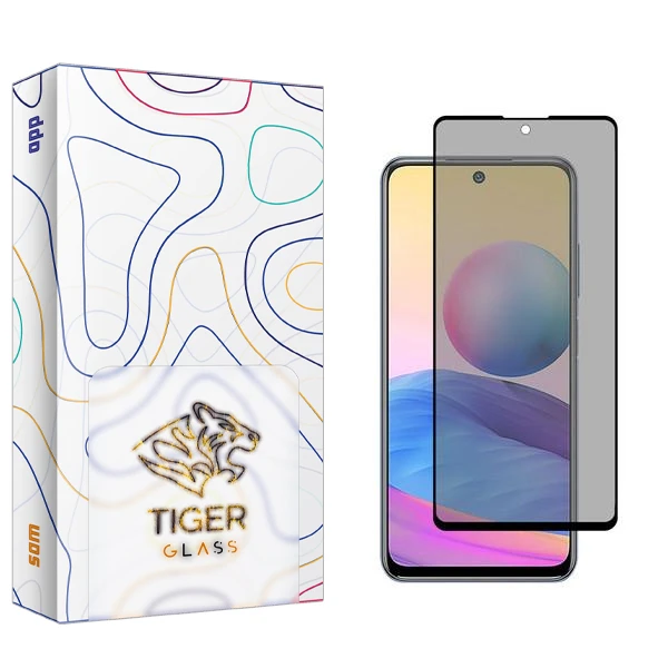 محافظ صفحه نمایش حریم شخصی تایگر گلس مدل SAM2 مناسب برای گوشی موبایل شیائومی Redmi Note 10S