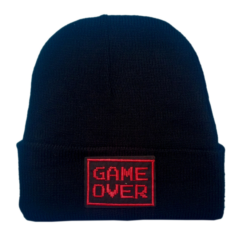 کلاه بافتنی مدل Game Over کد KB-60
