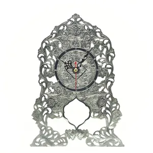ساعت رومیزی طرح نقره