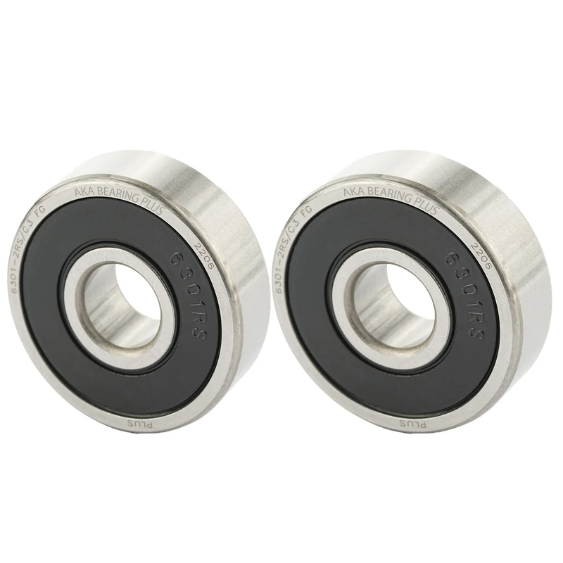 بلبرینگ آکا بلبرینگ پلاس مدل 6301 مجموعه دو عددی