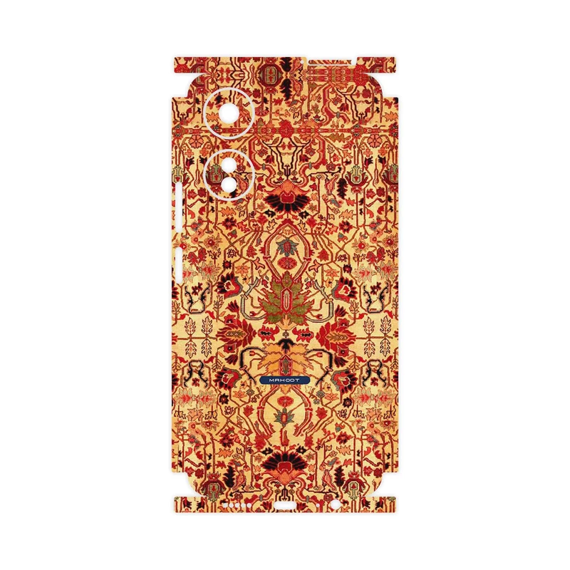 برچسب پوششی ماهوت مدل Persian_Carpet_Yellow-FullSkin مناسب برای گوشی موبایل آنر X5 Plus