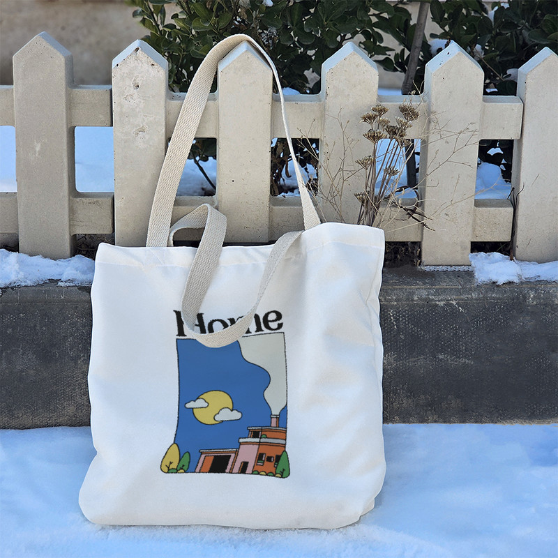 ساک خرید خندالو طرح خانه کد 7339