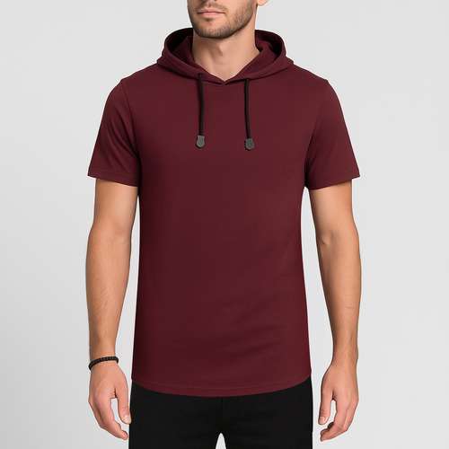 تیشرت کلاه دار مردانه باینت مدل 323-5