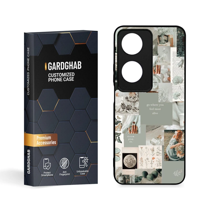 کاور گارد قاب مدل دخترانه مناسب برای گوشی موبایل آنر X7B