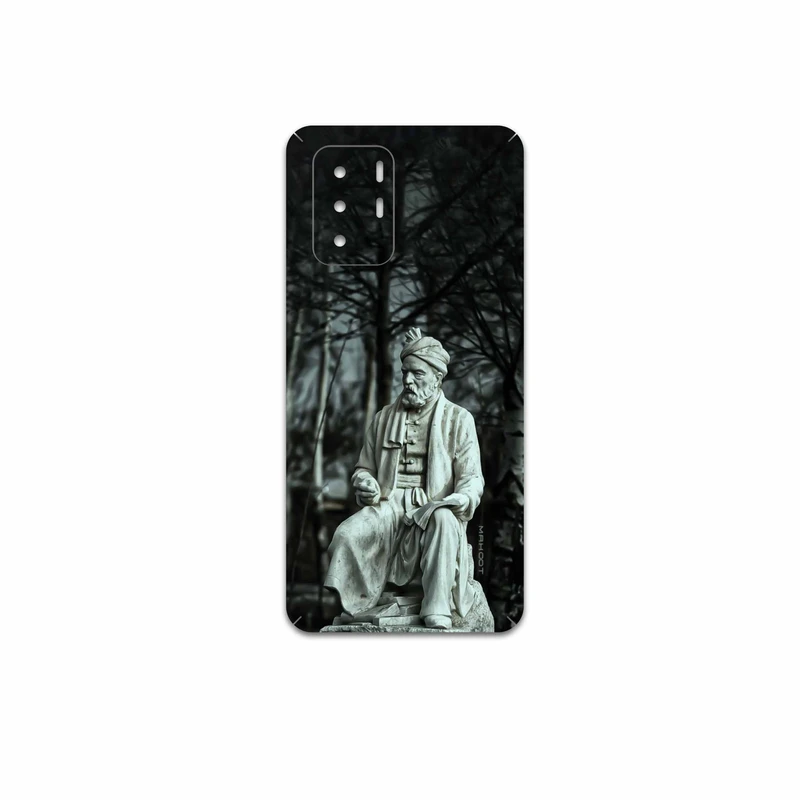 برچسب پوششی ماهوت مدل Ferdowsi-Logo مناسب برای گوشی موبایل شیائومی Poco X3 GT 5G