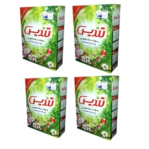پودر رختشویی دستی تندیس مدل 04 وزن 500 گرم بسته 4 عددی