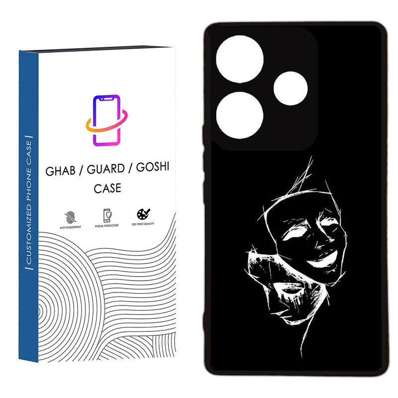 کاور قاب گارد گوشی طرح پسرانه کد 72 - TPU مناسب برای گوشی موبایل  شیائومی  Redmi 13