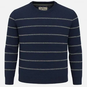 پلیور یقه گرد مردانه مدل رینگر