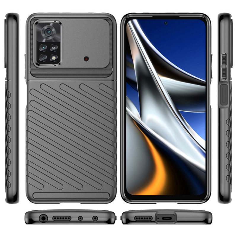 کاور جی کی کی مدل Thunder مناسب برای گوشی موبایل شیائومی  Poco M4 Pro 4G