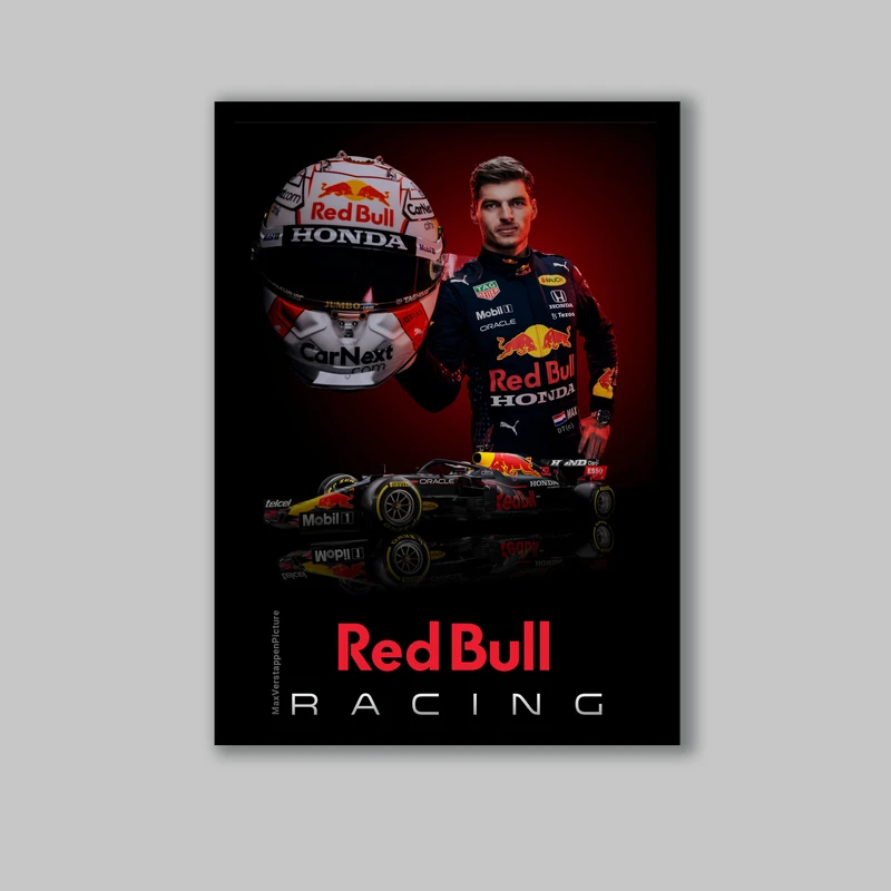 تابلو لیلیان طرح فرمول یک مکس ورشتپن کد LA-G11475-2